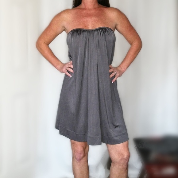 Elizabeth & James Silk Strapless Dress - Picture 6 of 8